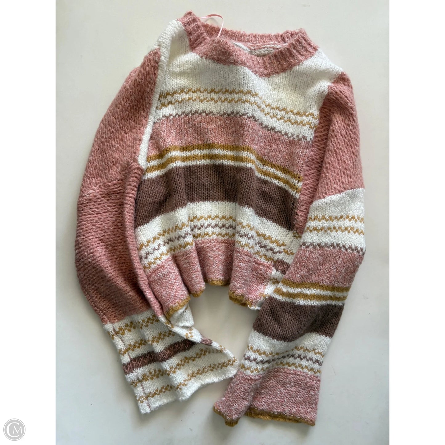 Sweater By Sincerely Jules In Peach, Size: L