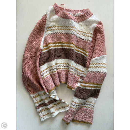 Sweater By Sincerely Jules In Peach, Size: L