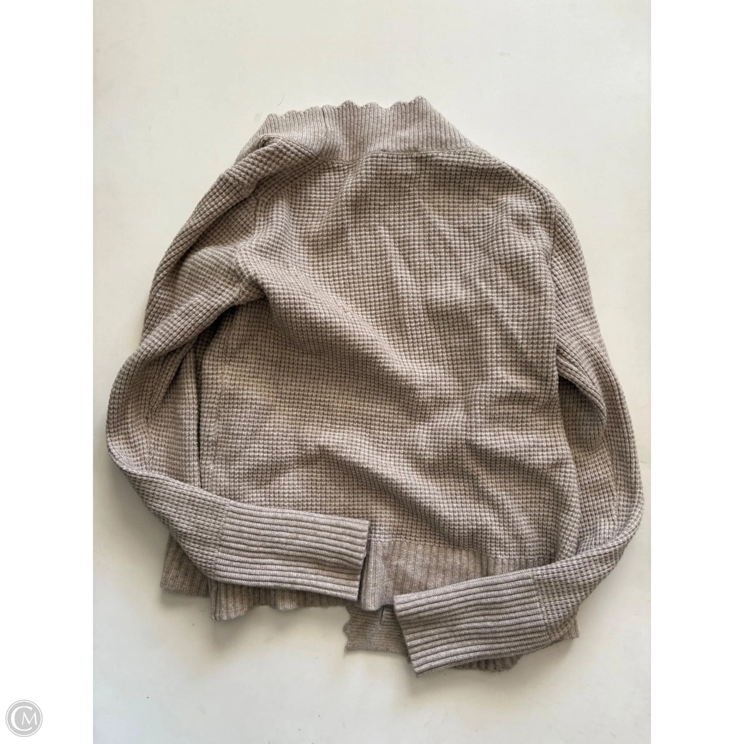 Sweater Cardigan By Cyrus In Tan, Size: S