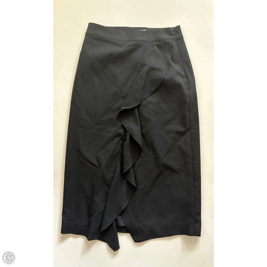 Skirt Midi By Gap In Black, Size: 2