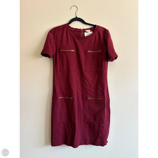 Dress Work By J. Crew In Maroon, Size: S