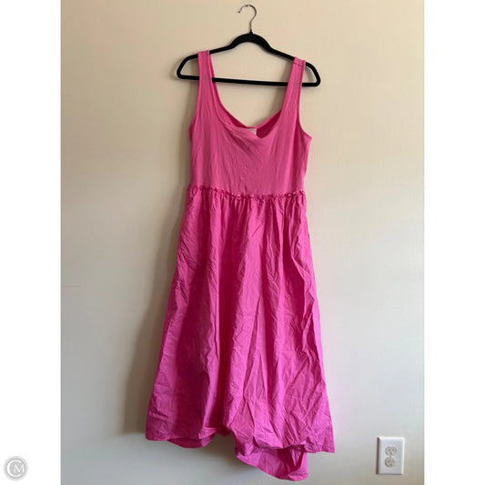 Dress Casual Maxi By A New Day In Pink, Size: M