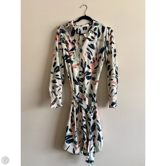 Dress Casual Midi By A New Day In Floral Print, Size: M