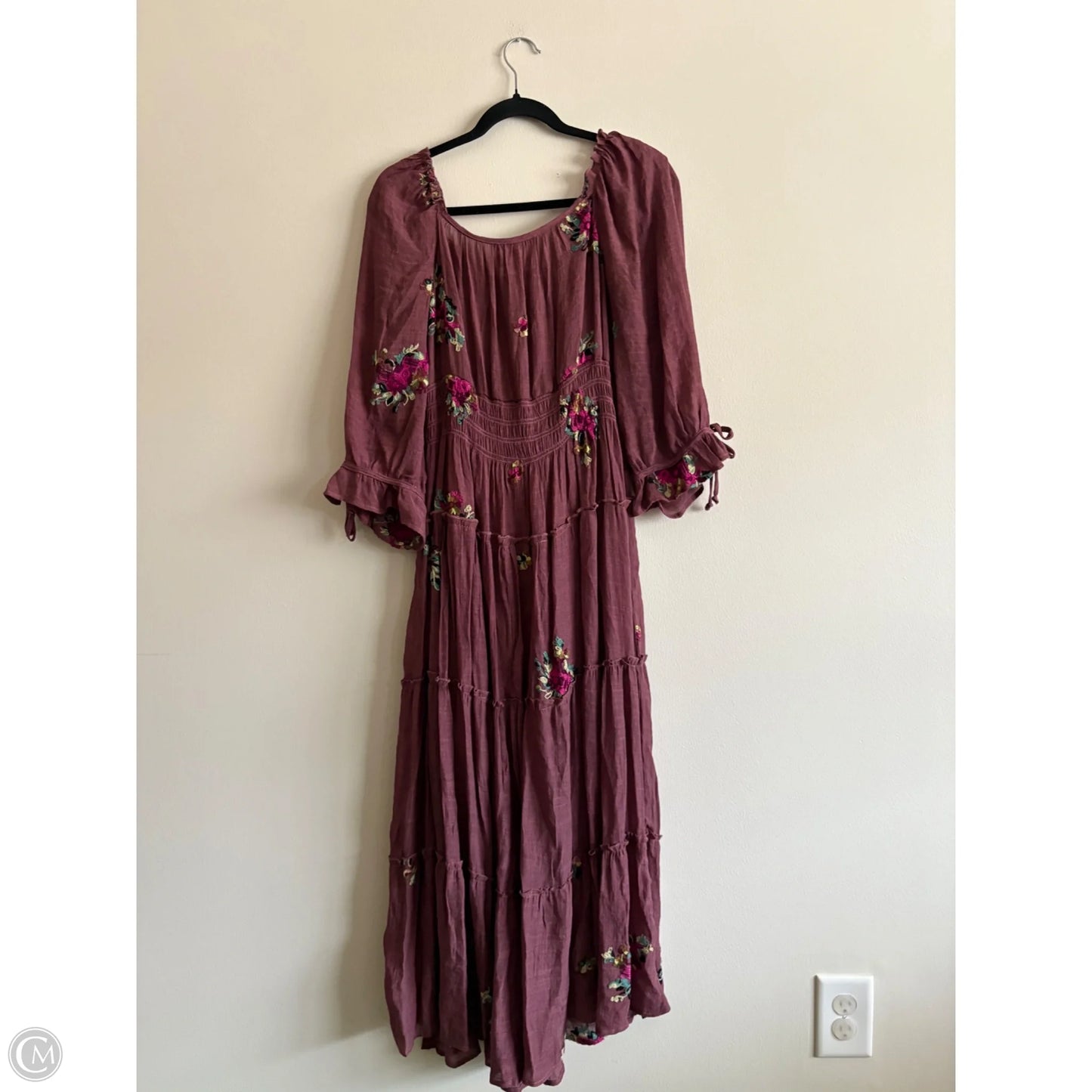 Dress Casual Maxi By Figuero & Flower In Pink, Size: M