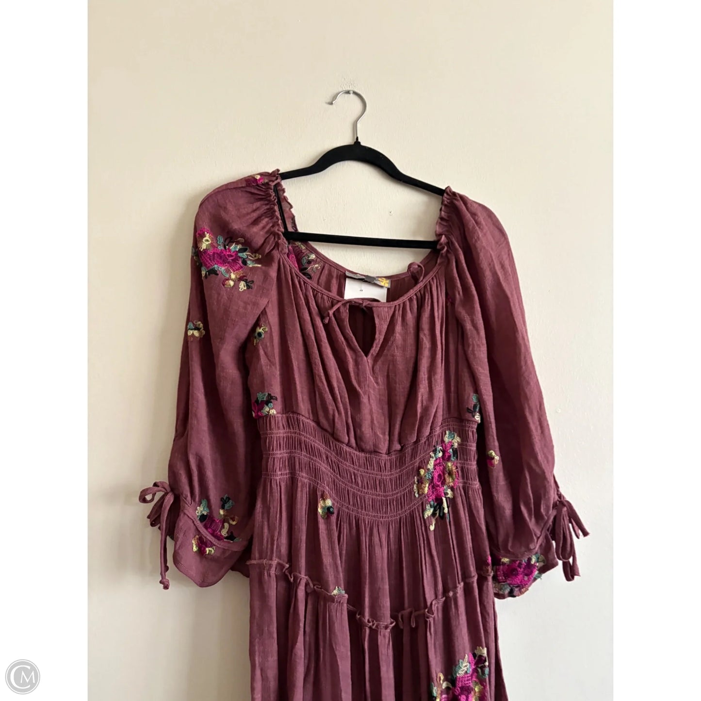 Dress Casual Maxi By Figuero & Flower In Pink, Size: M