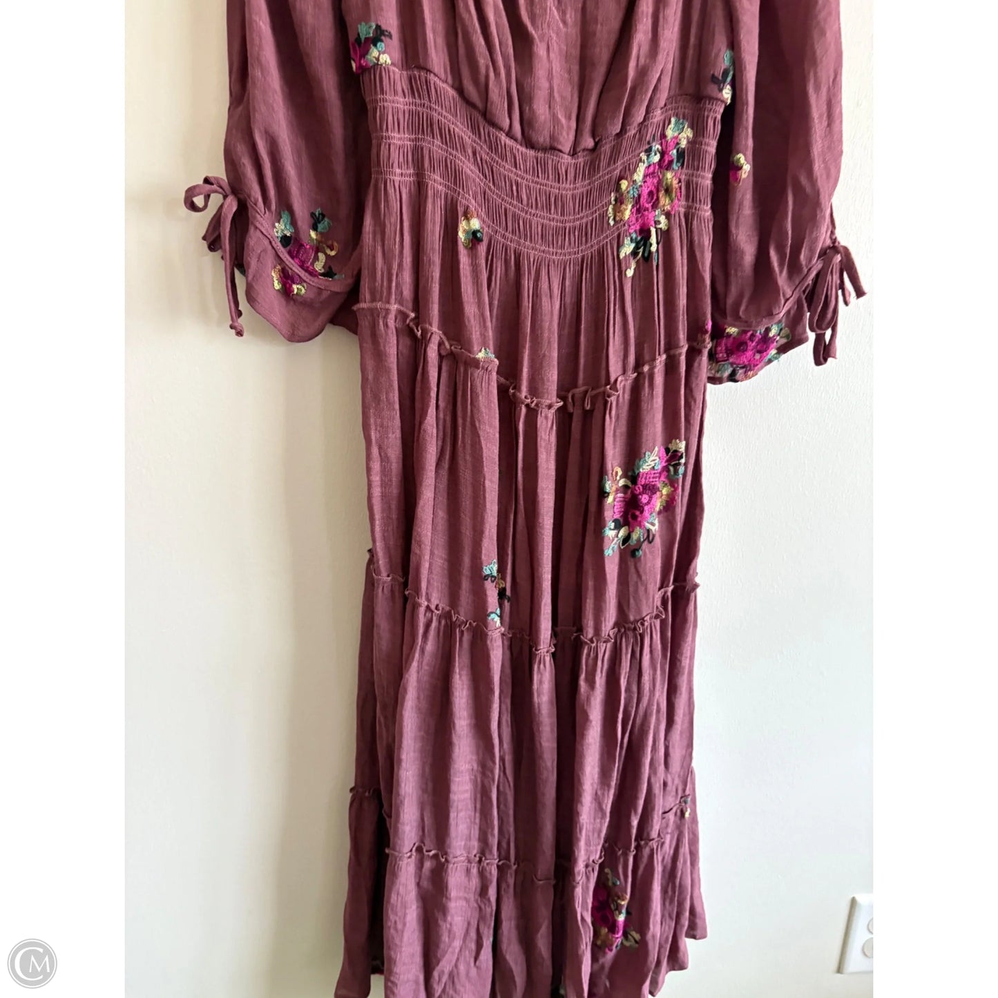 Dress Casual Maxi By Figuero & Flower In Pink, Size: M