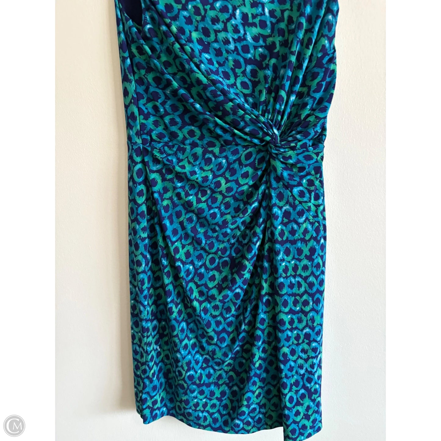 Dress Work By Lauren By Ralph Lauren In Blue, Size: L