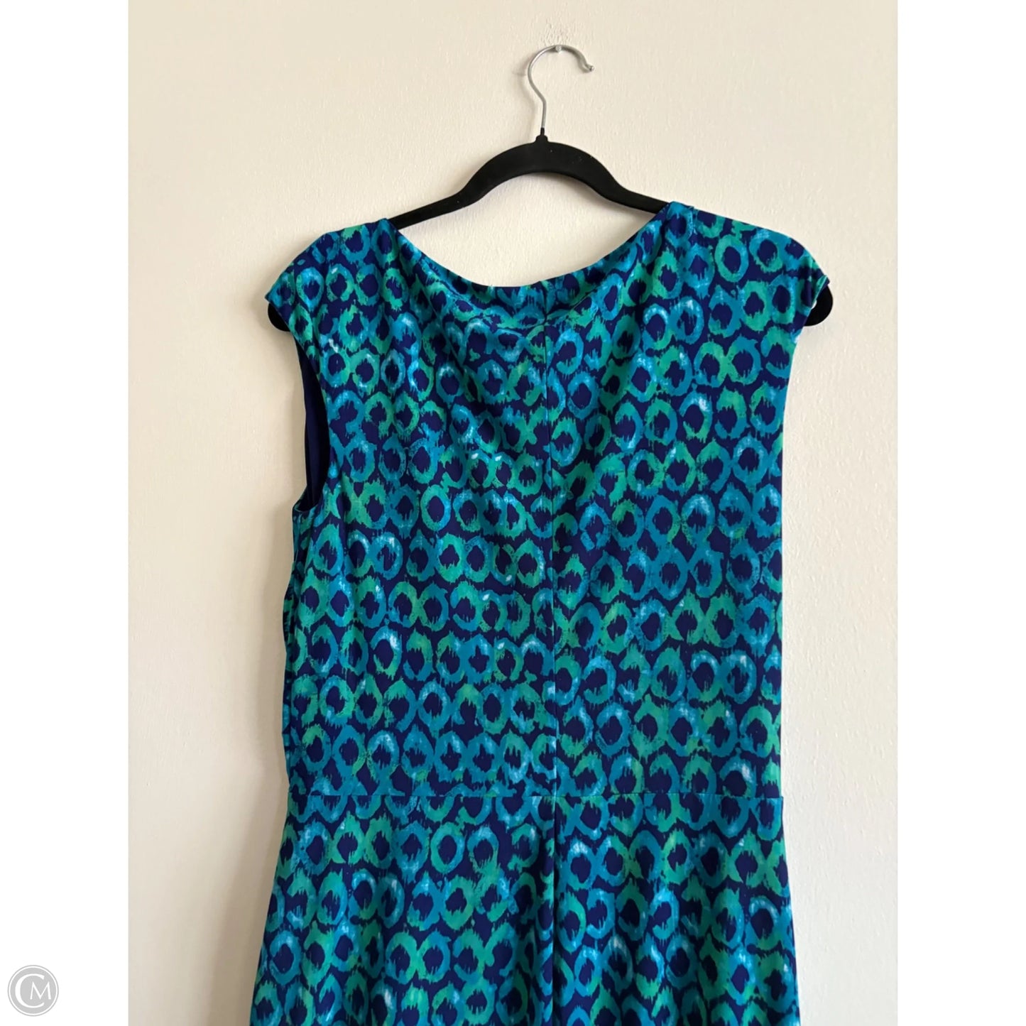 Dress Work By Lauren By Ralph Lauren In Blue, Size: L
