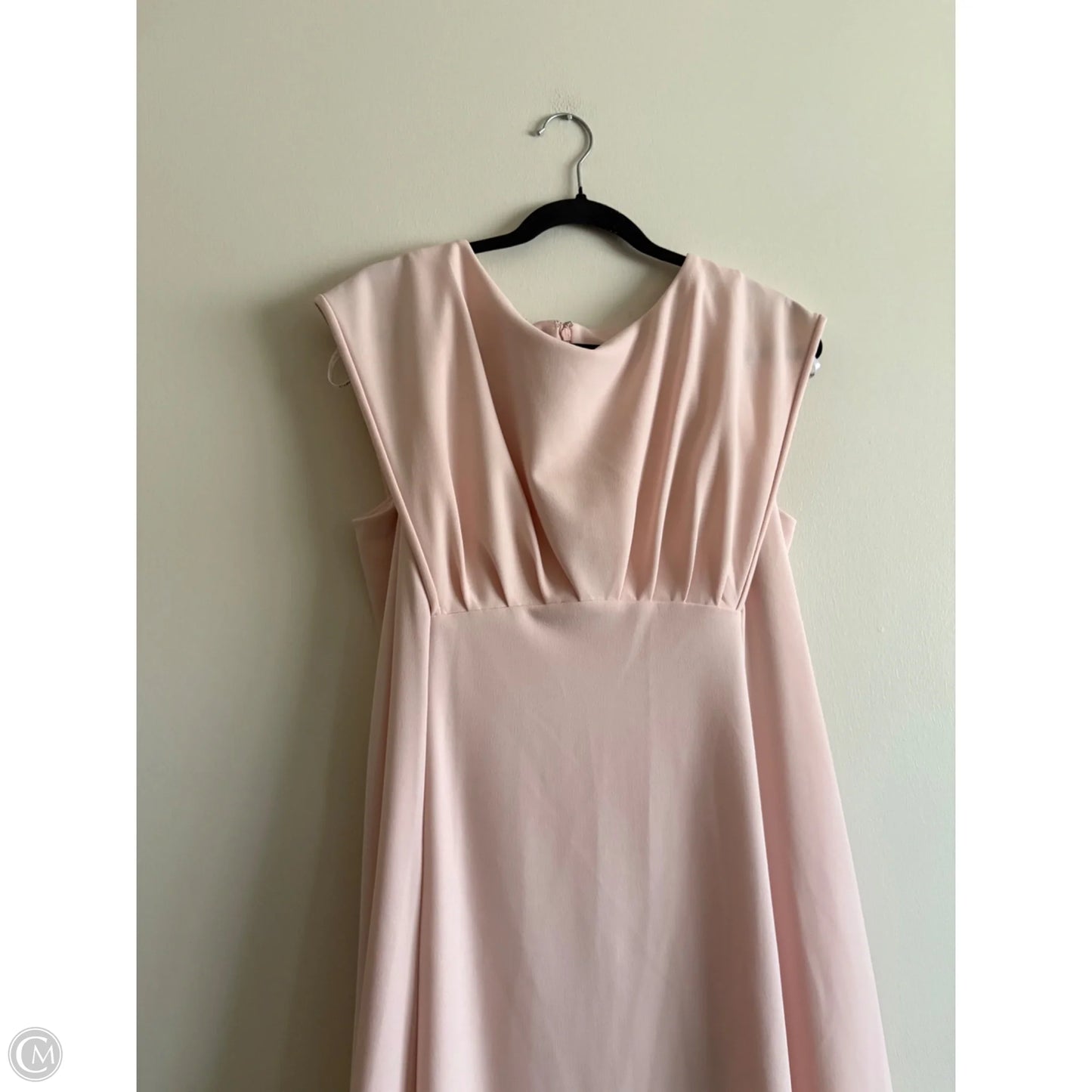Dress Party Midi By Calvin Klein In Pink, Size: Xl