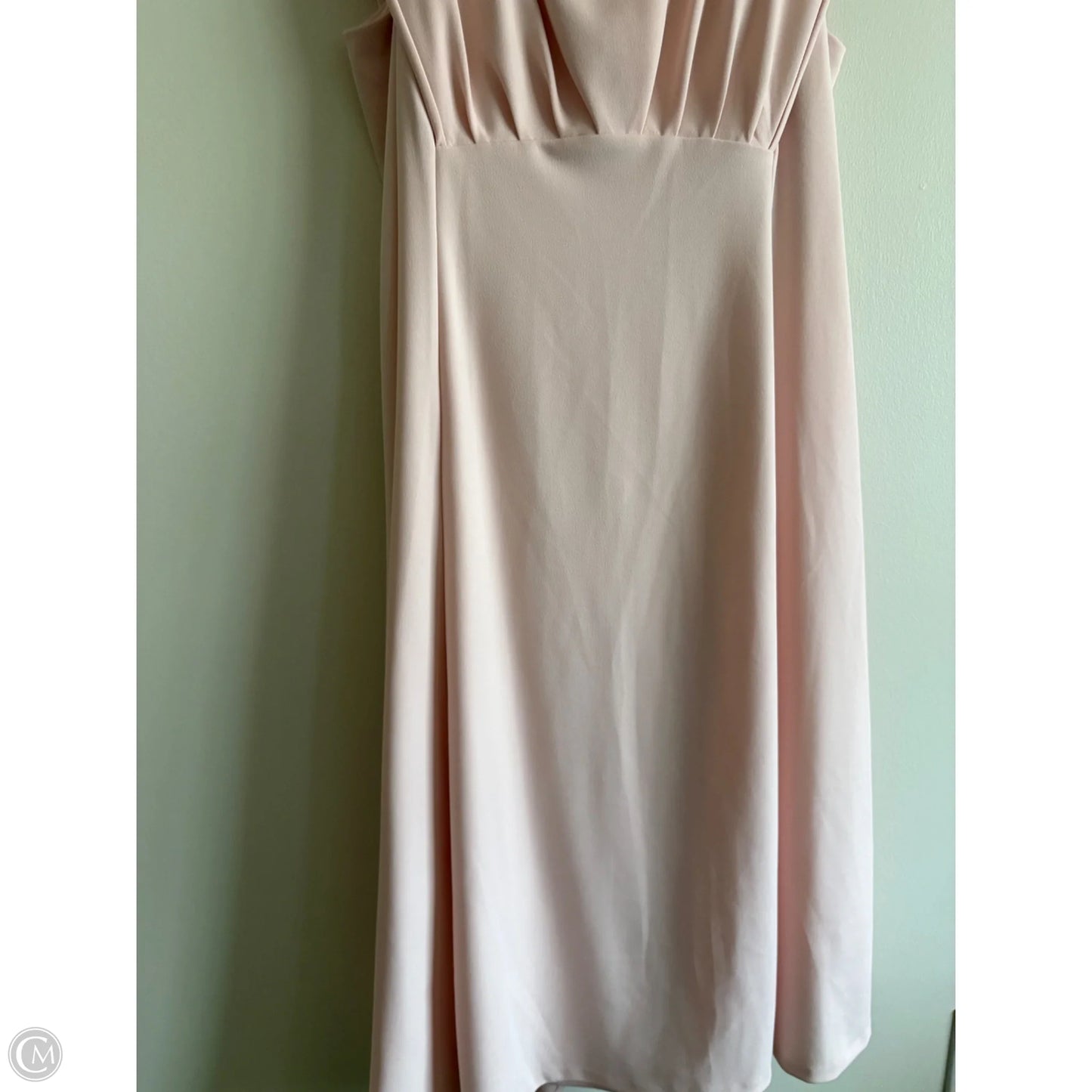 Dress Party Midi By Calvin Klein In Pink, Size: Xl