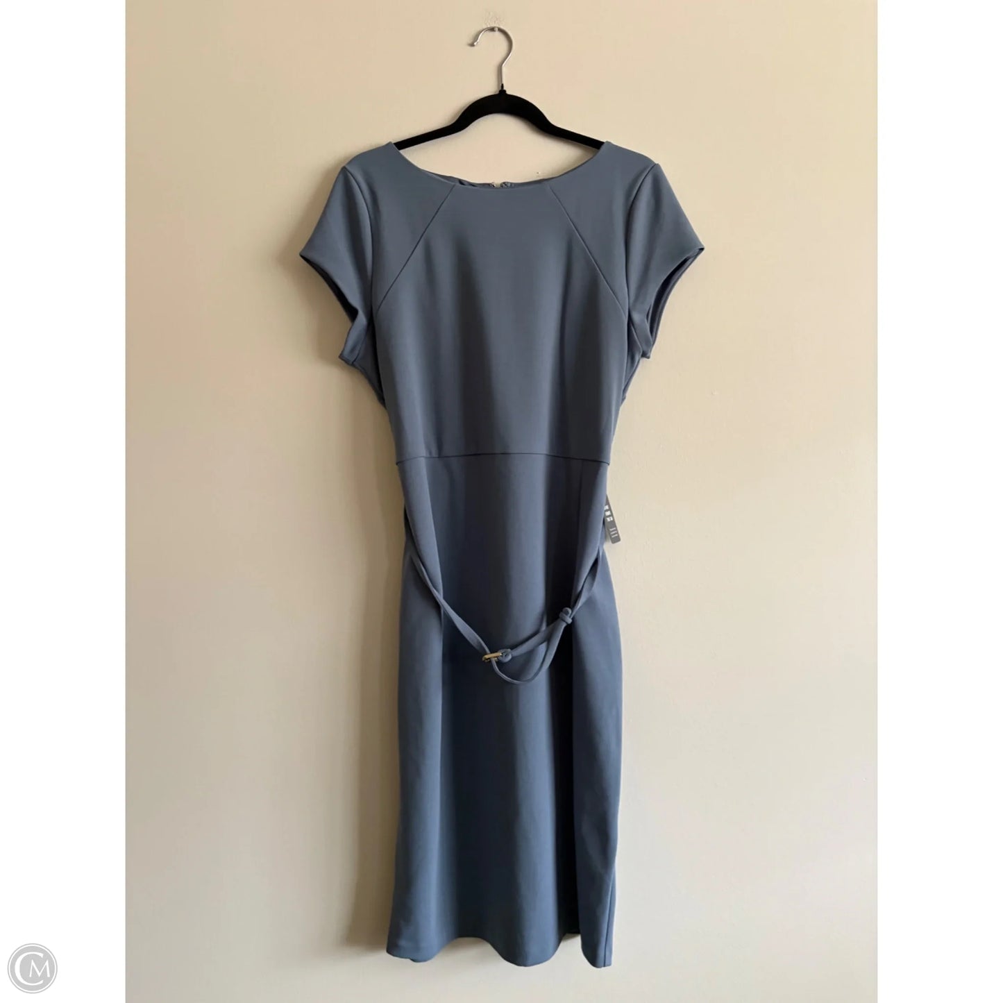 Dress Work By Express In Blue, Size: L