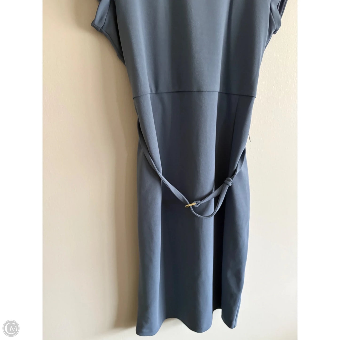 Dress Work By Express In Blue, Size: L
