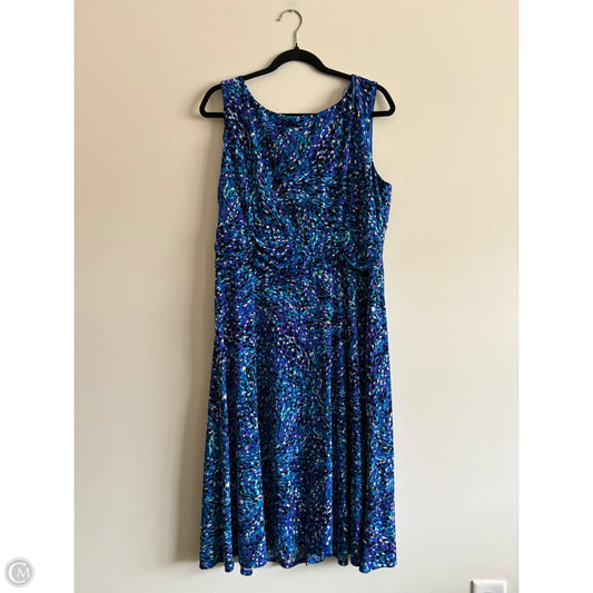 Dress Work By lAURA jEFFRIES In Multi-colored, Size: Xl