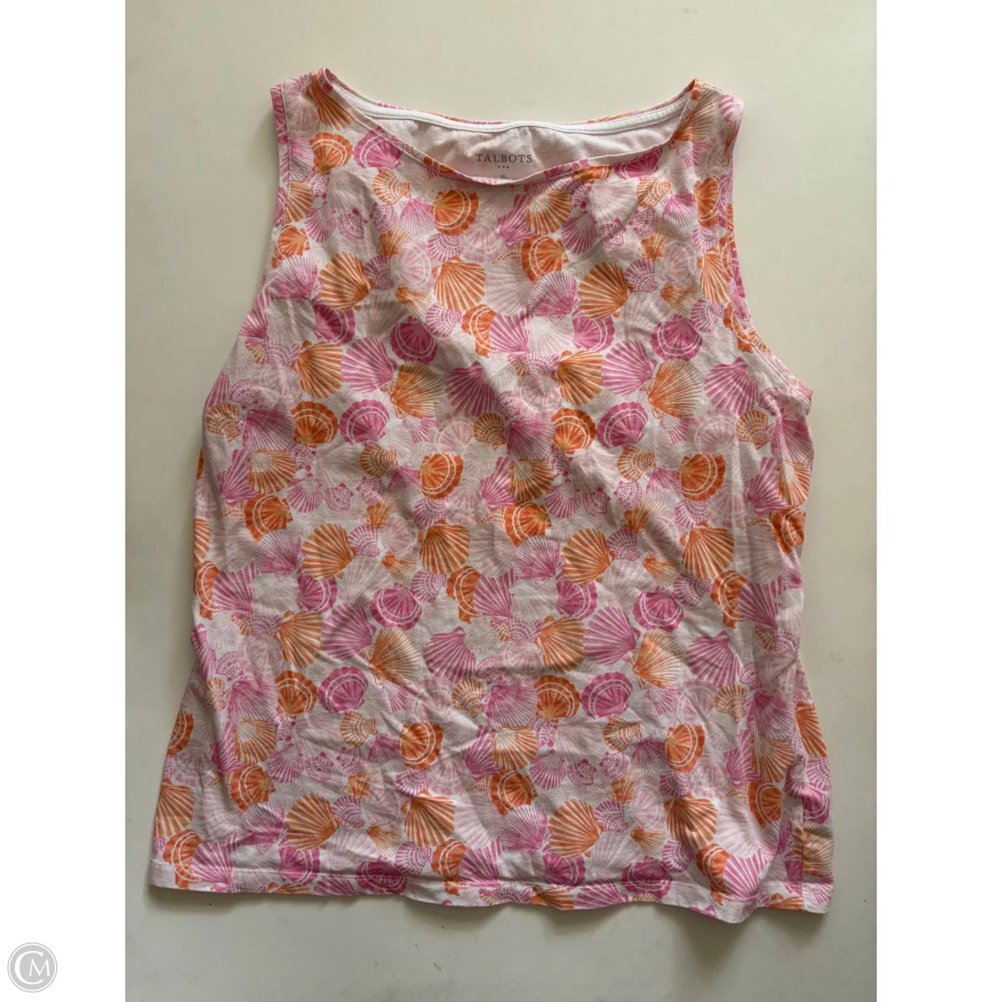 Top Sleeveless By Talbots In Pink, Size: Xl