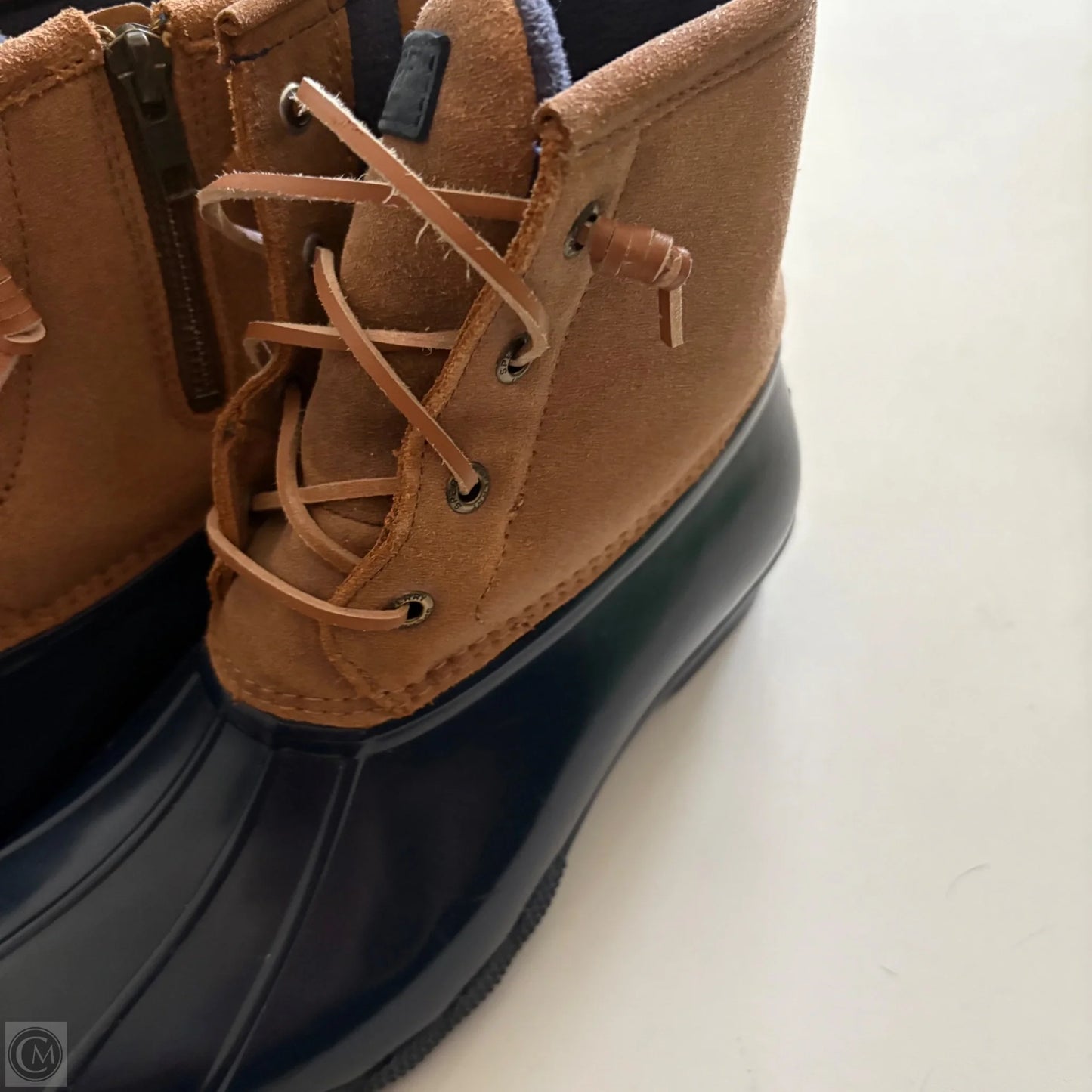 Boots Ankle Flats By Sperry In Blue, Size: 9