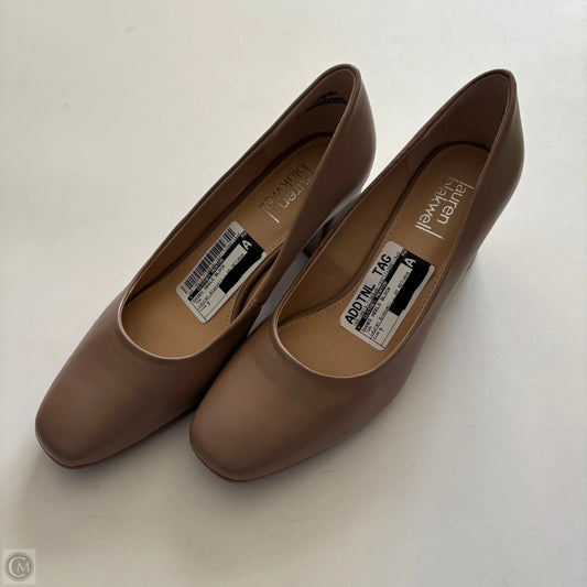 Shoes Heels Block By Lauren Blakwell In Tan, Size: 7