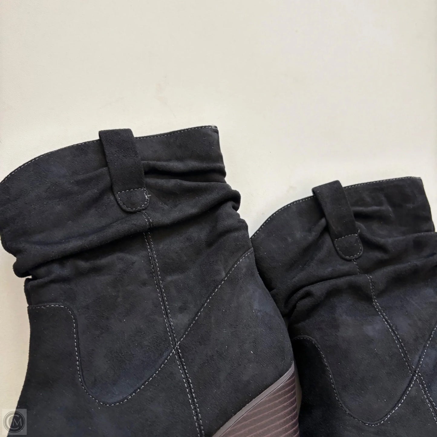 Boots Ankle Heels By Ana In Black, Size: 10