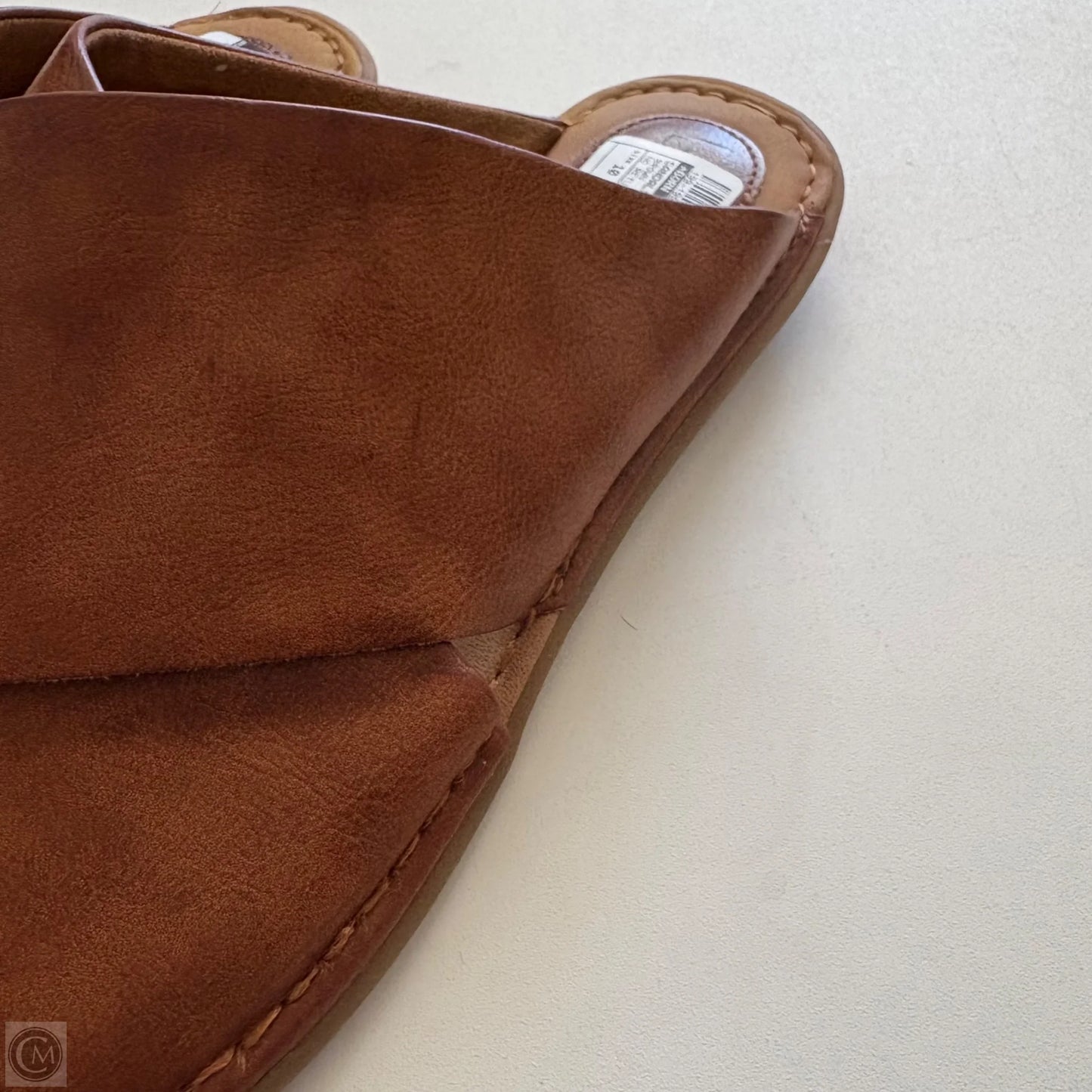 Sandals Flats By Born In Brown, Size: 10