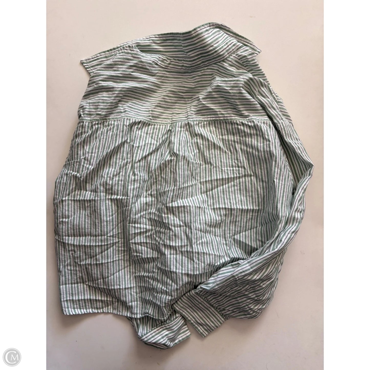 Top Long Sleeve By Old Navy In Striped Pattern, Size: Xl