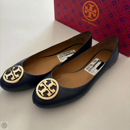 Shoes Designer By Tory Burch In Navy, Size: 9