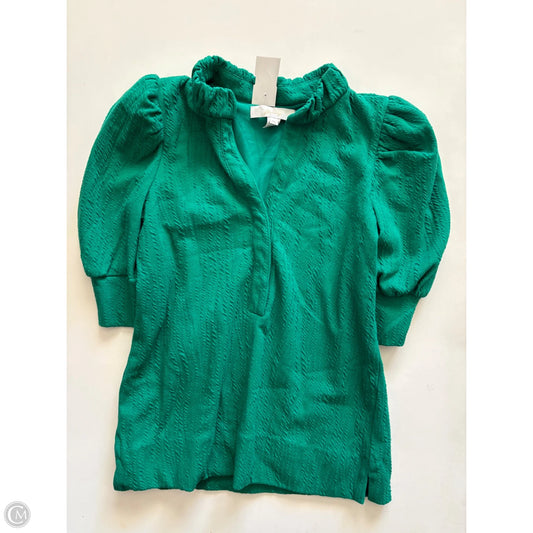 Top Short Sleeve Designer By Lilly Pulitzer In Green, Size: Xs