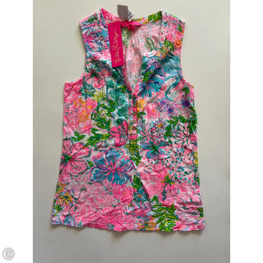 Tank Top Designer By Lilly Pulitzer In Multi-colored, Size: Xxs