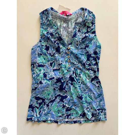 Tank Top Designer By Lilly Pulitzer In Multi-colored, Size: Xs