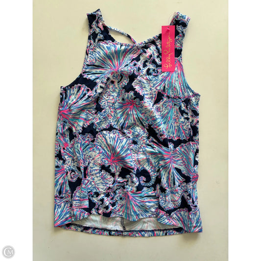 Tank Top Designer By Lilly Pulitzer In Blue, Size: Xs