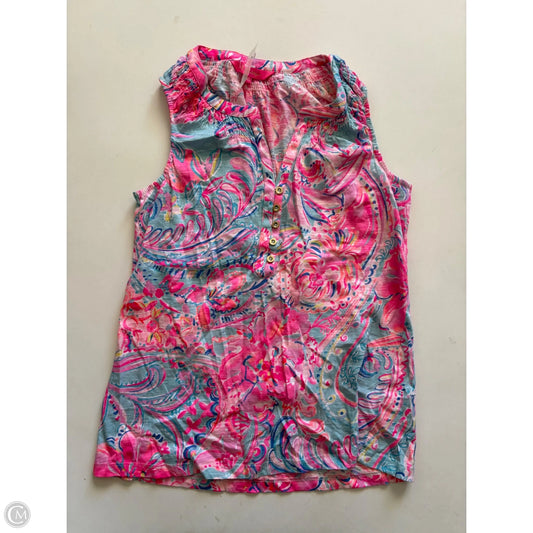 Tank Top Designer By Lilly Pulitzer In Multi-colored, Size: Xs