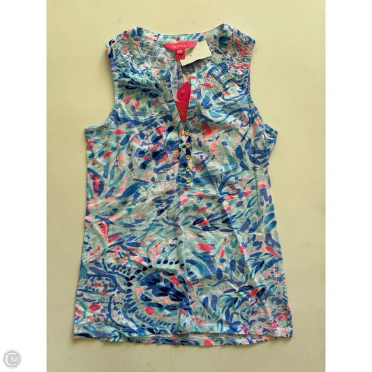 Tank Top Designer By Lilly Pulitzer In Multi-colored, Size: Xxs