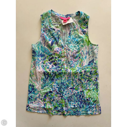 Tank Top Designer By Lilly Pulitzer In Multi-colored, Size: Xs