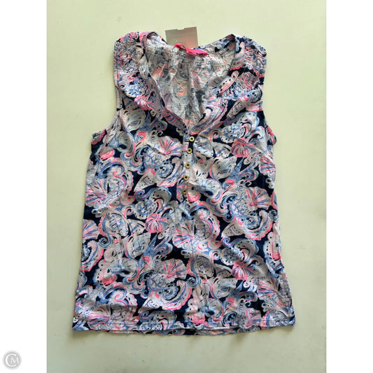 Tank Top Designer By Lilly Pulitzer In Multi-colored, Size: Xs