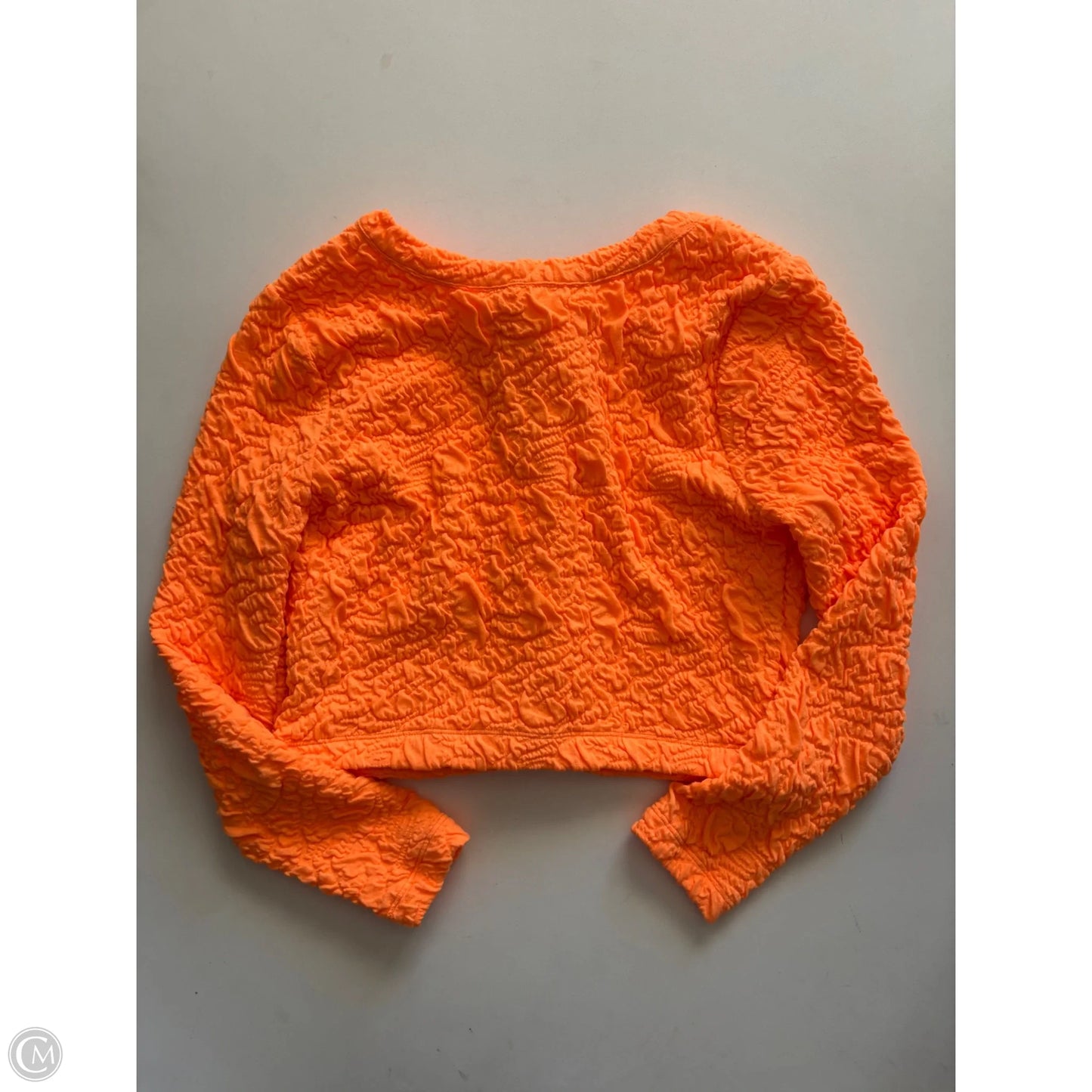 Sweater Cardigan By Love Shack In Orange, Size: Xs