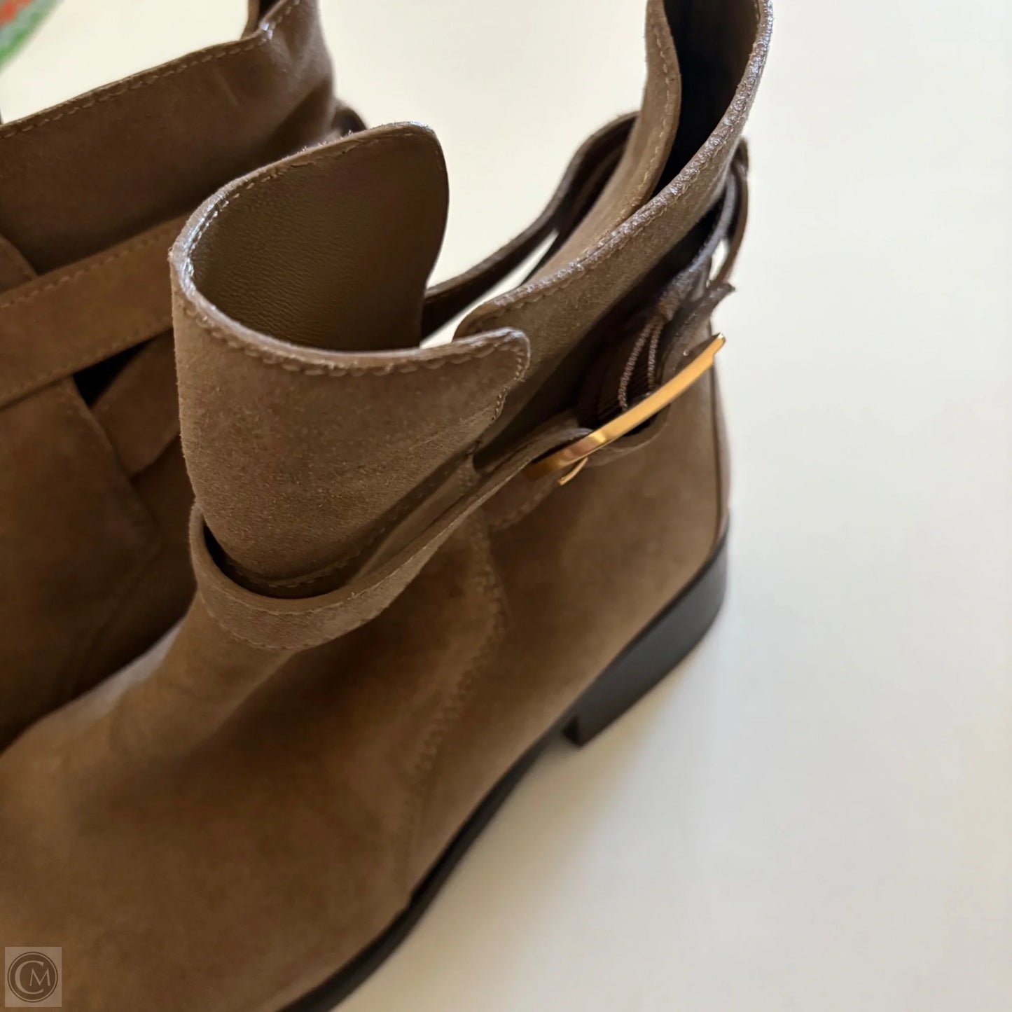 Boots Designer By Tory Burch In Tan, Size: 8.5