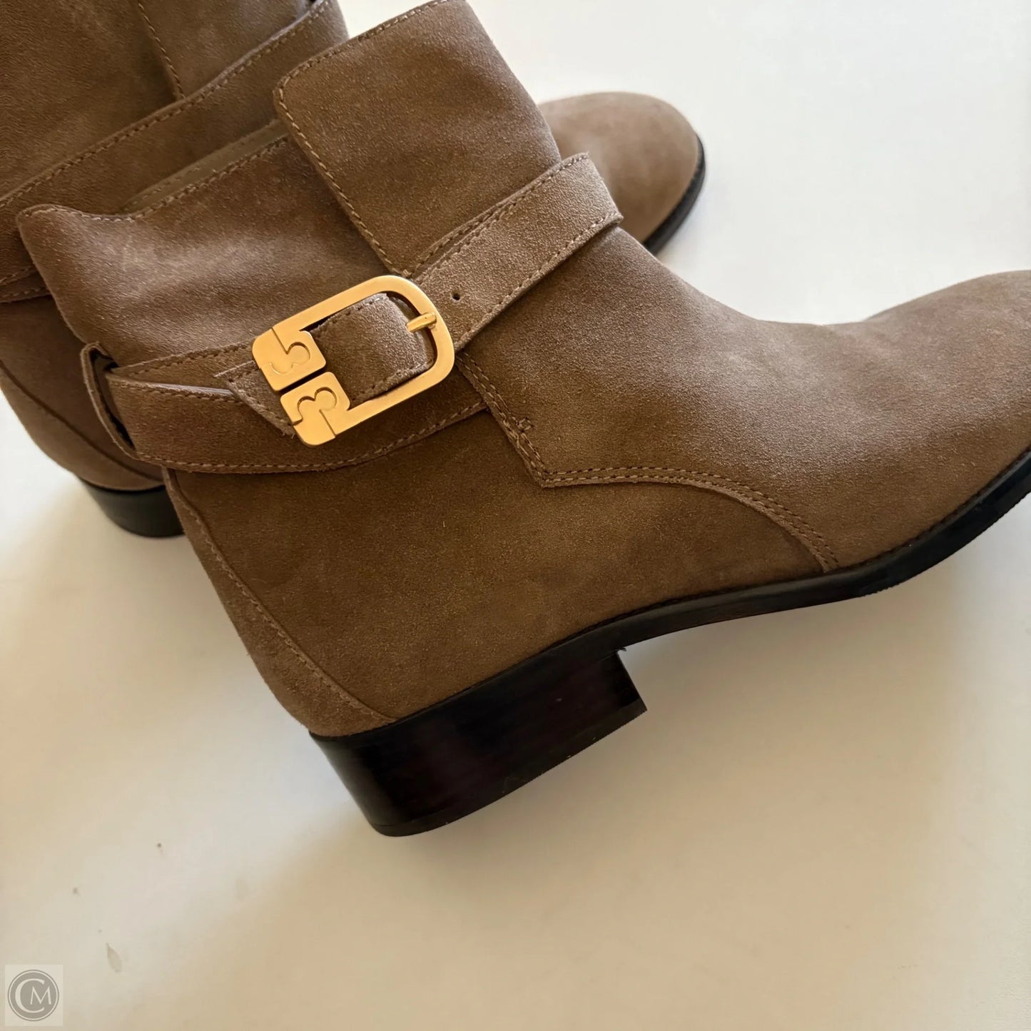 Boots Designer By Tory Burch In Tan, Size: 8.5