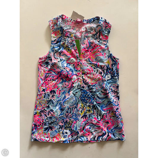 Tank Top Designer By Lilly Pulitzer In Multi-colored, Size: Xs