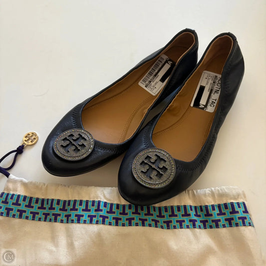 Shoes Designer By Tory Burch In Navy, Size: 9
