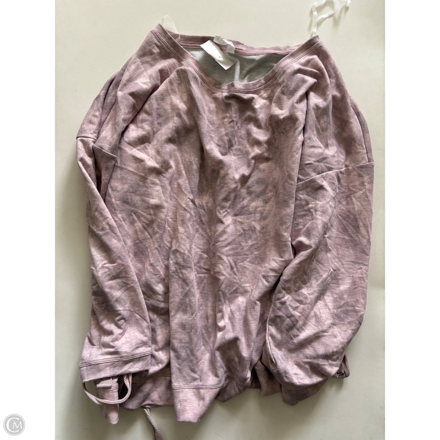 Top Long Sleeve By Ideology In Pink, Size: 2x