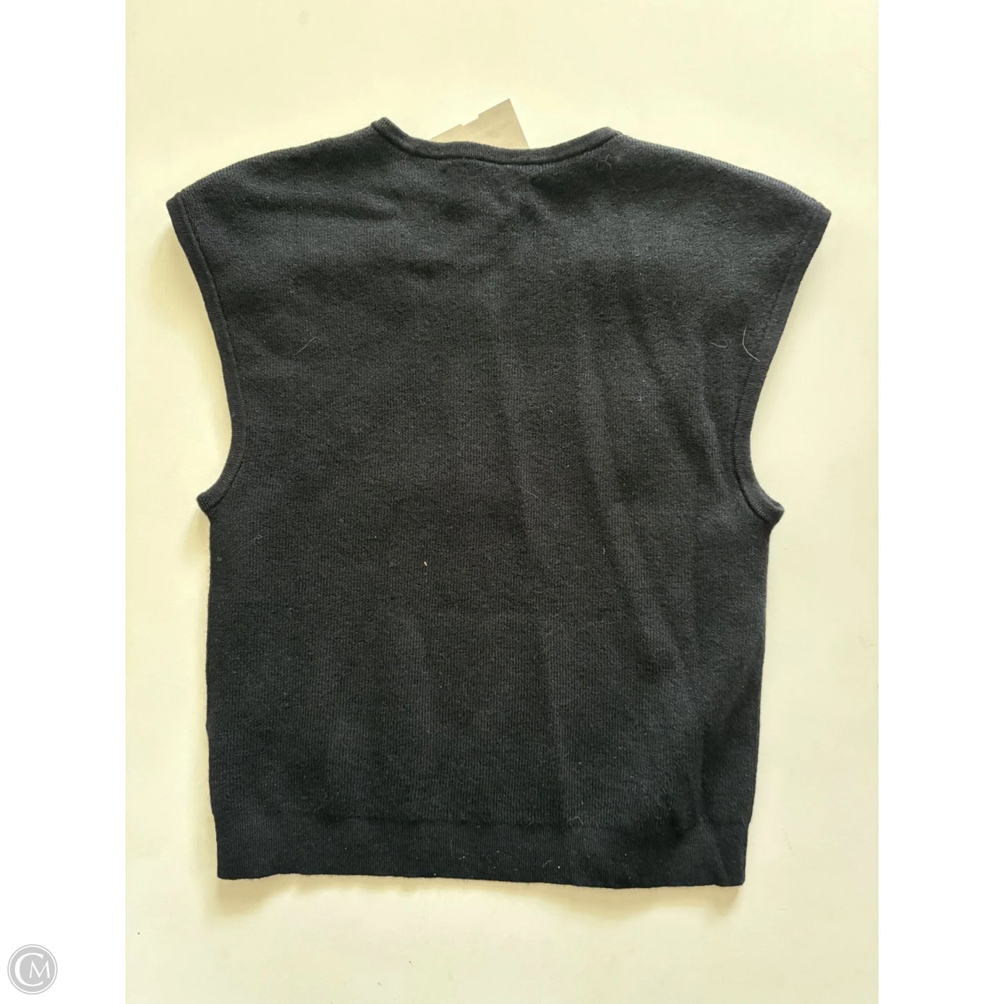 Vest Sweater By J. Crew In Black, Size: M