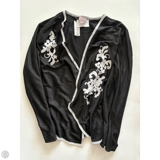 Top Long Sleeve By Chicos In Black, Size: 2x
