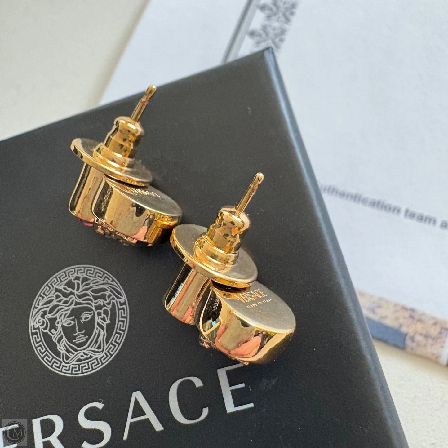 Earrings Luxury Designer By Versace