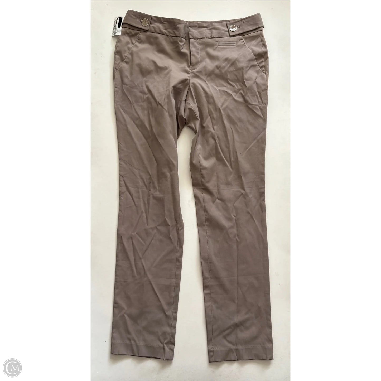 Pants Dress By Calvin Klein In Tan, Size: 10