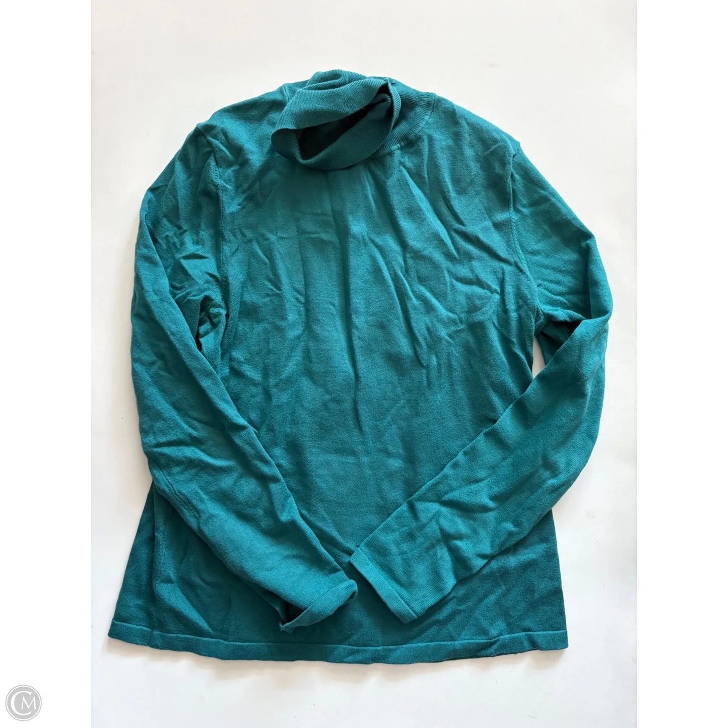 Sweater By Talbots In Green, Size: Xl