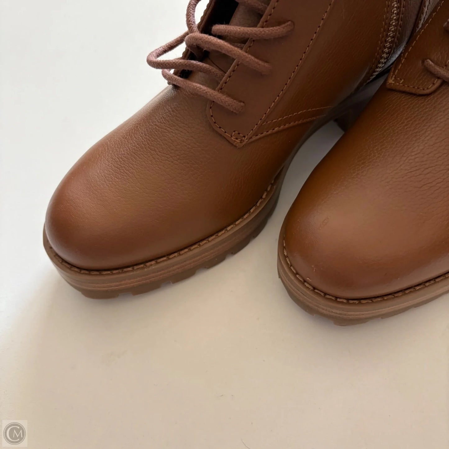 Boots Designer By Michael Kors In Brown, Size: 7