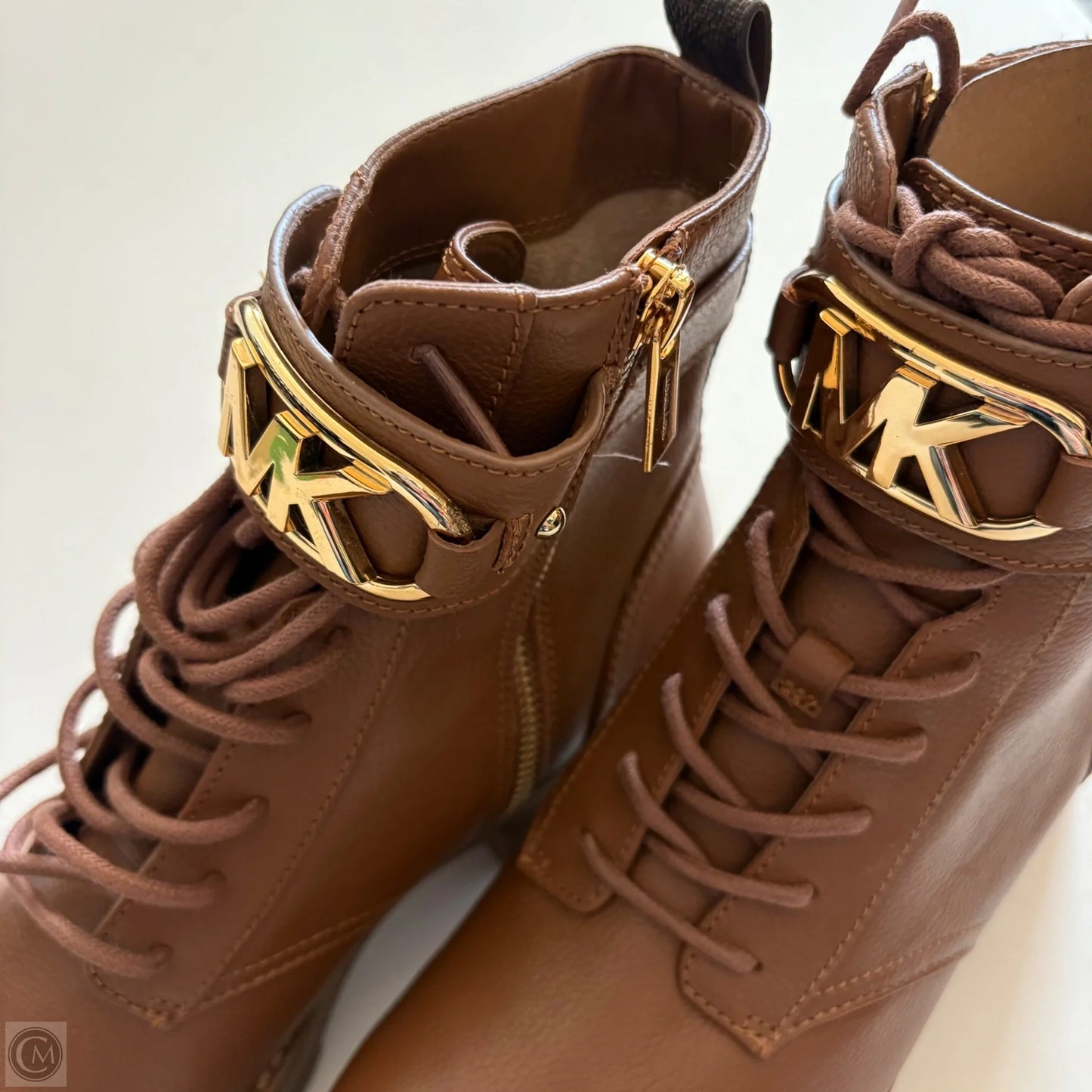 Boots Designer By Michael Kors In Brown, Size: 7