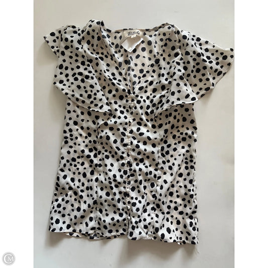 Blouse Sleeveless By lISTICLE In Animal Print, Size: S