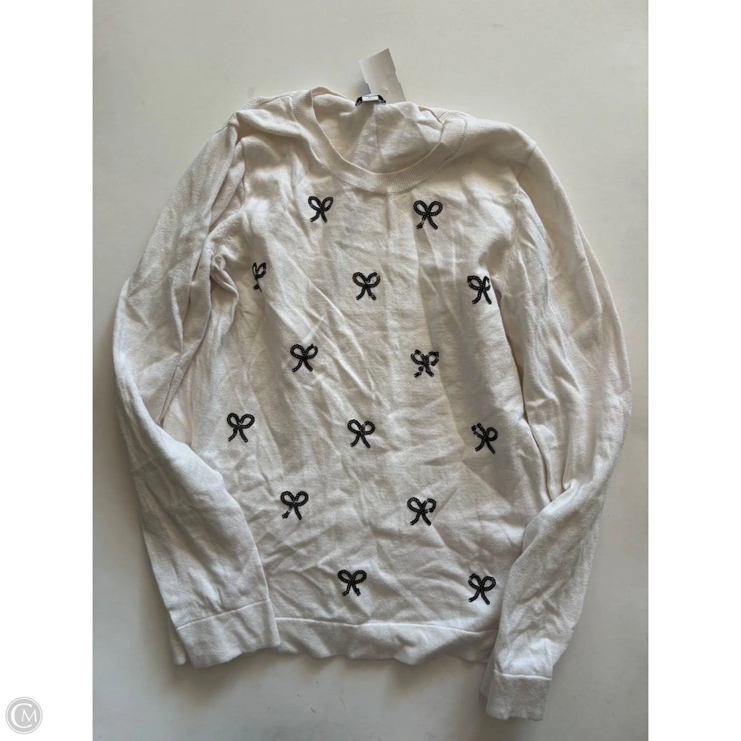Sweater By J. Crew In Cream, Size: L