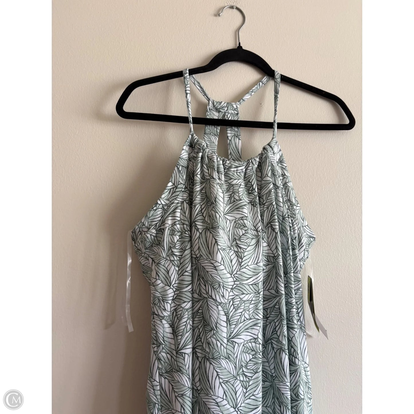 Dress Casual Midi By Eddie Bauer In Green, Size: L