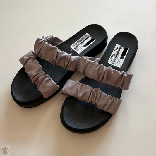 Sandals Flip Flops By New Look In Purple, Size: 9.5