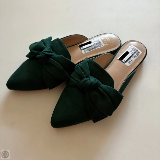 Shoes Flats By Crown And Ivy In Green, Size: 9
